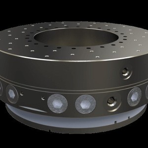 Plateforme rotative à roulement pneumatique LAB Motion Systems, série RTA, capteur de mouvement axe XY à air comprimé - Product Image 4