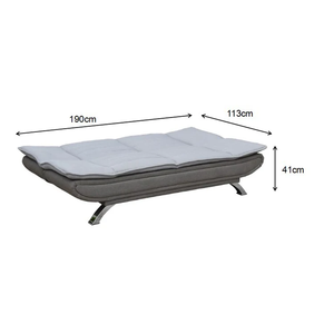 <span class=keywords><strong>Canapé</strong></span>-lit <span class=keywords><strong>convertible</strong></span> moderne pliable taille Queen avec revêtement en tissu pour appartement et salon – Vente en gros - Product Image 6