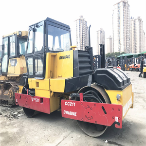 Secondhand Dynapac CC211 Double Drum Roller Hybrid Engine 53KW Power Nice <b>Running</b> Condition for Hot Sale - Product Image 5