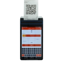 Tablette POS Android 14 8 pouces avec imprimante 80 mm et lecteur NFC |   Terminal de point de vente intelligent pour restaurant