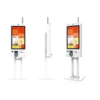 Kiosque de commande automatique pour les restaurants McDonald's / KFC / Burger King avec machine de point de vente, imprimante thermique et écran tactile