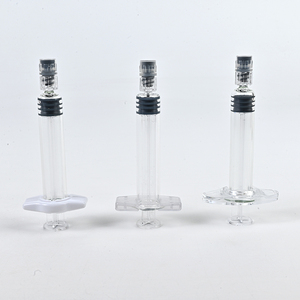 Seringue en verre de 5 ml (5 <span class=keywords><strong>cc</strong></span>) avec butée arrière pour injection d'acide hyaluronique - Product Image 2