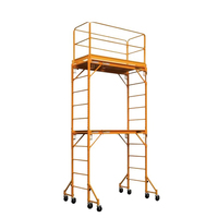 Échafaudage modulaire en acier galvanisé multi-usages, plateforme de travail robuste et réutilisable pour la construction