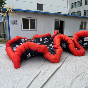 कारखाने प्रत्यक्ष कस्टम inflatable 6 मीटर लंबा समुद्री फ्लैटवर्म बेस समुद्र तल का गुब्बारे - Product Image 2