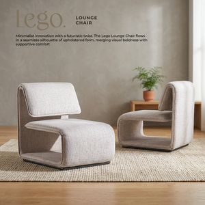 Sillón Moderno Tapizado, Sillón Individual Nórdico, Asiento Minimalista para Descanso, Patas de Madera, para Sala de Estar, Muebles para el Hogar - Product Image 2