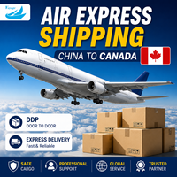 Envío Aéreo Express de China a Canadá, Servicio Puerta a Puerta DDP, Agente de Transporte Aéreo, Seguimiento de Carga y Despacho de Aduanas