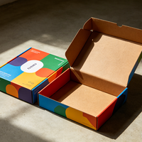 Boîtes d'emballage de luxe Ching TA, boîte à courrier personnalisée pour les petites entreprises, dossiers en papier enduit biodégradable avec laminage mat