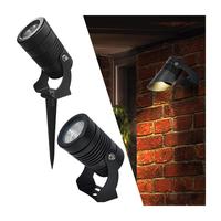 Lampes de jardin LED étanches IP65 en aluminium 220V 3W, lampes de chemin extérieures, lampes de pelouse, lampadaires de paysage, projecteurs LED pour jardin
