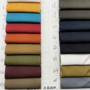 Heetverkopende hoogwaardige twill kaki 100% satijnkatoen 21*10 denim 300gsm overall casual broekstof groothandel - Product Image 3