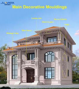 Moulures décoratives en EPS directement de l'usine, corniches de villa, rebords de fenêtre, corniches et ornements architecturaux - Product Image 6