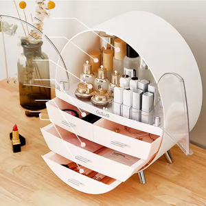 New Trend Dust & Water Proof Cosmetic <b>Display</b> Rack Organizer <b>Box</b> Injection <b>Plastic</b> Lipstick Holder and Storage Bins - Product Image 4