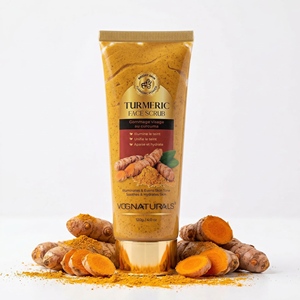Exfoliante Facial de Cúrcuma, Orgánico, Suave, Iluminador con Niacinamida para Piel Sensible, Venta <span class=keywords><strong>al</strong></span> <span class=keywords><strong>por</strong></span> <span class=keywords><strong>Mayor</strong></span> de Marca Privada - Product Image 2