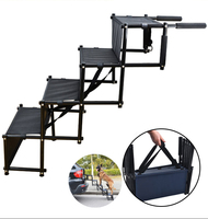ZMaker – escalier de voiture pliable pour chien, rampe pour animaux de compagnie, escalier de voiture pliable et Portable