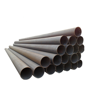 Tuyau en acier au carbone noir de haute qualité A53 GR.<span class=keywords><strong>B</strong></span> ERW Sch 40 6m pour l'huile et le gaz - Product Image 1