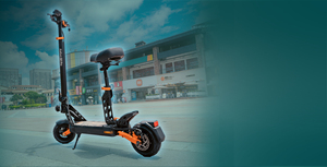 สกู๊ตเตอร์ไฟฟ้าพับได้ KuKirin G2 Pro, หน้าจอสีรุ่นใหม่, ยางออฟโรดขนาด 9 นิ้ว, แบตเตอรี่, เบาะนั่งถอดได้, เหมาะสำหรับการเดินทางประจำวัน - Product Image 5