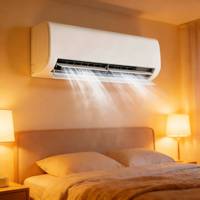 Unités intérieures de climatiseur domestique AC 50 Hz 9000-18000 BTU pour camping-car et usage domestique, électrique