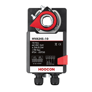 Actuador de Amortiguación General HOOCON HVA24S-10 10NM para Sistema HVAC, Actuador de Control de 24V con Interruptor de 2-SPDT, Certificado CE - Product Image 2