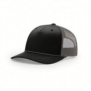 Nuevas Tendencias Gorra Trucker Richardson 112FPR de Cinco Paneles con Bordado de Cuerda y Estampado Personalizado con su Logotipo - Product Image 6