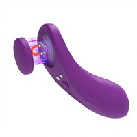 Großhandel Mini-Sonnenblumen-Saugvibrator 10 Frequenzen Kabellose Fernbedienung Erwachsenen-Sexspielzeug für Frauen