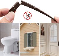 Cales de nivellement trapézoïdales multi-usages en plastique robuste, réglables et découpables, pour toilettes, portes, fenêtres et tables
