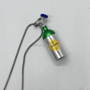 Único personalizado óxido <span class=keywords><strong>nitroso</strong></span> sistema <span class=keywords><strong>botella</strong></span> oxígeno urna colgante collar - Product Image 5