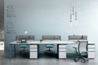 Table de bureau moderne extensible modulaire en bois de luxe haut de gamme personnalisée, bureau de direction, bureau de PDG, bureau de gestionnaire, vente de la marque LS