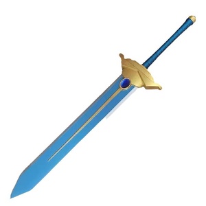 Épée et hache de cosplay en caoutchouc souple PU, grand modèle, inspirées de la baguette funéraire de Furina, accessoires <span class=keywords><strong>d</strong></span>'armes de jeu Feren Simmer - Product Image 1