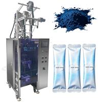 Machine d'emballage automatique de sachets à coins arrondis avec dosage par vis pour les industries alimentaires, chimiques et de santé, granulés et poudres fines
