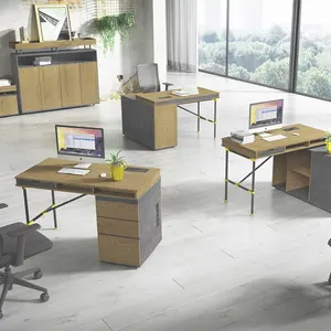 WESOME домашняя коммерческая мебель офисная мебель компьютерный стол L-образной формы