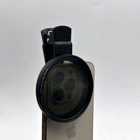37mm,52mm,67mm ND2-400 filtre d'objectif de caméra de téléphone portable Pro Kit de filtre ND Variable pour caméras de téléphone verre optique Premium