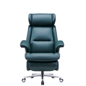 OEM điện ngả ghế điều hành với Nappa da, gỗ óc chó trở lại và chỗ để chân, sang trọng CEO Ông Chủ ghế cho Trung Đông - Product Image 3