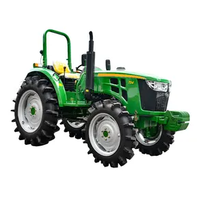 cheap and hot sale Small four-wheeled tractor containing farm tools mini 4x4 tractor four-wheel drive cultivator tractor