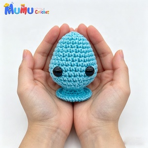 Bambola di supporto emotivo all'uncinetto fatta a mano in cotone latte, piccola serpentina lavorata a maglia, prodotto finito, regalo per il cliente - Product Image 5