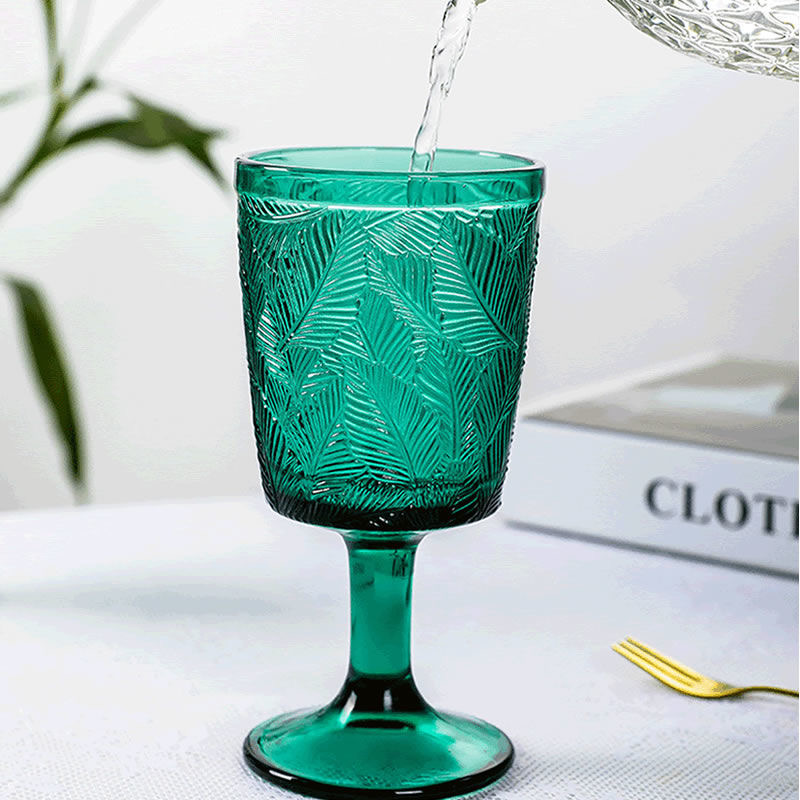 hot sale soda lime glass 11oz glass cup color glasses