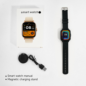 Hot bán người đàn ông của đồng hồ thông minh màn hình cảm ứng iOS Android tương thích cho Bluetooth cuộc gọi trả lời Huyết Áp Màn hình TFT cao su - Product Image 2