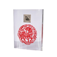 Bloc de résine bureau cadeau décoration de la maison Rectangle presse-papiers fait à la main personnalisé