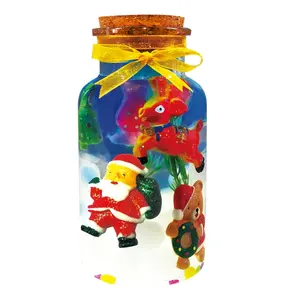 Vendita calda marca TBC i migliori mestieri nuovo arrivo bambini giocattoli fai da te 6 in 1 Set di terrari di natale kit di artigianato artistico per bambini