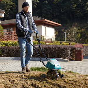 Outils électriques rechargeables 40V, petite <span class=keywords><strong>motobineuse</strong></span> rotative portable pour usage domestique - Product Image 2