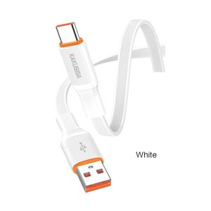 Kakusiga ที่ชาร์จโทรศัพท์1เมตร, สายดาต้ายืดหยุ่น USB to Type C 5A ซิลิโคนให้ความรู้สึกสำหรับโทรศัพท์มือถือ - Product Image 2