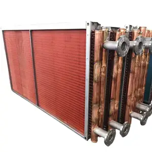 12.7Mm 15.88Mm Tube Diameter Air Cooling Condenser Copper Fin Condenser Coil For Washing And Drying