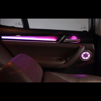 Para BMW X3 F25 X4 F26, Luz Ambiental, Iluminación Interior para Automóvil, Piezas de Mejora para Auto, Panel de Acabado Original 1:1, Cubierta Luminosa