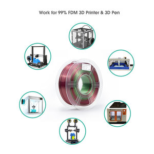 Sunlu — filament pour imprimante 3D, nouvel appareil d'impression en soie pla, double couleur, 1.75mm, grand emballage - Product Image 6
