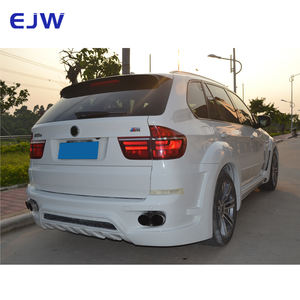 HM Style 08-13 para <span class=keywords><strong>BMW</strong></span> <span class=keywords><strong>X5</strong></span> E70 Kit <span class=keywords><strong>de</strong></span> cuerpo ancho Nueva condición Parachoques Faldones laterales Guardabarros Arcos <span class=keywords><strong>de</strong></span> rueda - Product Image 5