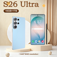 Teléfonos Originales S26 Ultra, Smartphones S26 Ultra 16GB+1TB 5G Dual SIM, Teléfono Celular, Teléfono Móvil S26 Ultra 5G