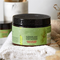 Masker Pertumbuhan Rambut Organik Rosemary Mint, Perawatan Kondisioner Mendalam, Masker Rambut yang Diperkaya