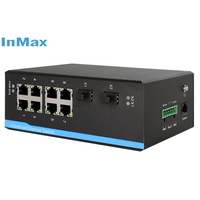 Puerto 10 8 port gigabit conmutador poe industrial interruptor de poe, equipo de seguridad, cámara de seguridad cctv cámara ip Cámara