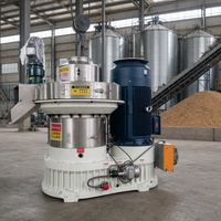 Presse à granulés de bois verticale à matrice annulaire 560/850 pour biomasse