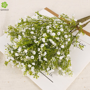 Flores Artificiales de Baby's Breath, Blancas, de 32 y 36 Ramas, Alta Simulación, Decoración para Bodas y Hogar - Product Image 5