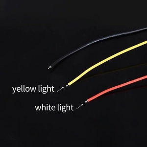 ไฟวงแหวน LED แบบสองสี วงแหวนแองเจิลอาย สีขาว-เหลือง ไฟเลี้ยว สำหรับ BMW <span class=keywords><strong>E40</strong></span> สภาพใหม่ - Product Image 5