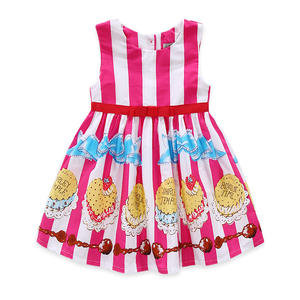 ชุดเดรสลายดอกไม้สำหรับเด็กผู้หญิงแบบพรีเมียมใหม่สำหรับโอกาสพิเศษ - Product Image 2